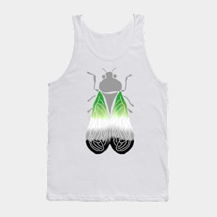 Aro-Winged Cicada Tank Top